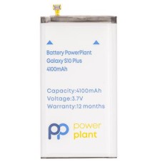 Акумуляторна батарея PowerPlant Samsung Galaxy S10 Plus (EB-BG975ABU) 4100mAh (SM170739)