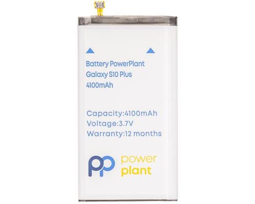 Акумуляторна батарея PowerPlant Samsung Galaxy S10 Plus (EB-BG975ABU) 4100mAh (SM170739) 