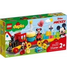 Конструктор LEGO DUPLO Святковий потяг Мікі та Мінні (10941)