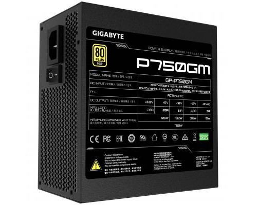 Блок живлення GIGABYTE 750W (GP-P750GM)