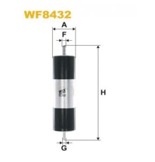 Фільтр паливний Wixfiltron WF8432