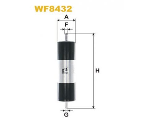 Фільтр паливний Wixfiltron WF8432