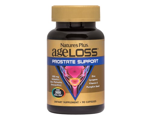 Вітамінно-мінеральний комплекс Natures Plus Комплекс для Підтримки Здоров'я простати, AgeLoss Prostate S (NTP8007)