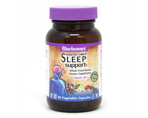 Трави Bluebonnet Nutrition Нормалізація сну, Targeted Choice, 30 рослинних капсул (BLB2004)