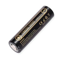 Акумулятор 18650 3500mAh Li-Ion, (3550-3650mah), 3.7V (2.75-4.2V), Blac Liitokala (Lii-35A) 