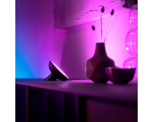 Настільна лампа Philips Hue Bloom, Color, BT, DIM, чорна (929002376001)