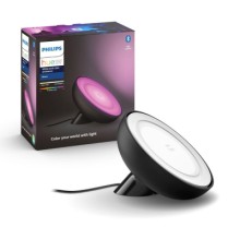 Настільна лампа Philips Hue Bloom, Color, BT, DIM, чорна (929002376001)