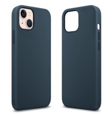 Чохол до мобільного телефона MakeFuture Apple iPhone 13 mini Premium Silicone Abyss Blue (MCLP-AI13MAB)