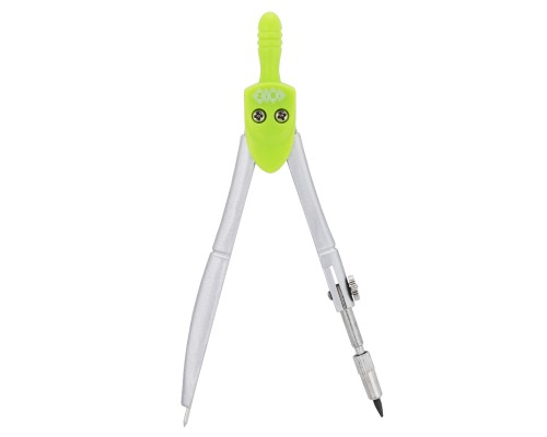 Циркуль ZiBi BASIS у твердому футлярі, зелений KIDS Line (ZB.5301BS-04)