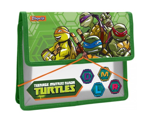 Папка для зошитів 1 вересня В5 на гумці TMNT (491571)