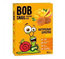 Цукерка Bob Snail Равлик Боб натуральні Мангові 60 г (4820219340584)