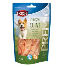 Ласощі для собак Trixie Premio Chicken Coins курка 100 г (4011905315317)