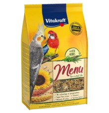 Корм для птахів Vitakraft Menu для німф і великих папуг 1 кг (4008239210036)