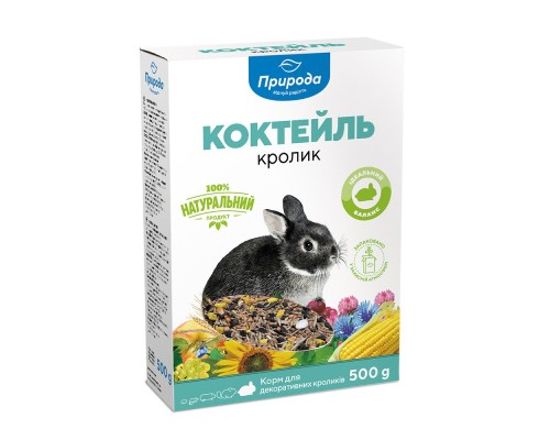 Корм для гризунів Природа Кролик 500 г (4820157400449)