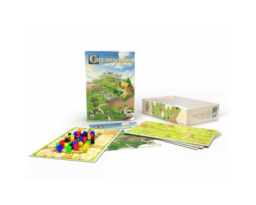 Настільна гра Feelindigo Каркассон 3.0 Річка та Абат (Carcassonne 3.0, Українською) (FI22045) Настільна гра Feelindigo Каркассон 3.0 Річка та Абат (Carcassonne 3.0, Українською) (FI22045)