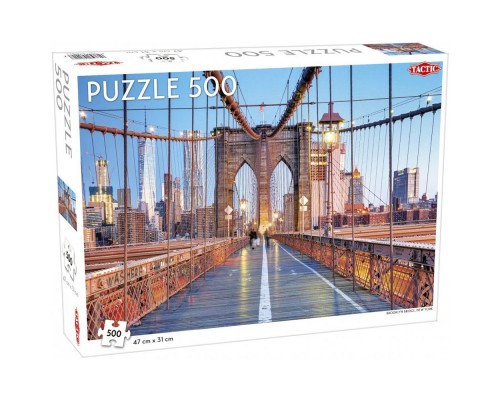 Пазл Tactic Бруклінський міст. Нью-Йорк 500 елементів (58288)