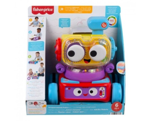 Інтерактивна іграшка Fisher-Price Робот 4-в-1(багатомовний) (HHJ42)