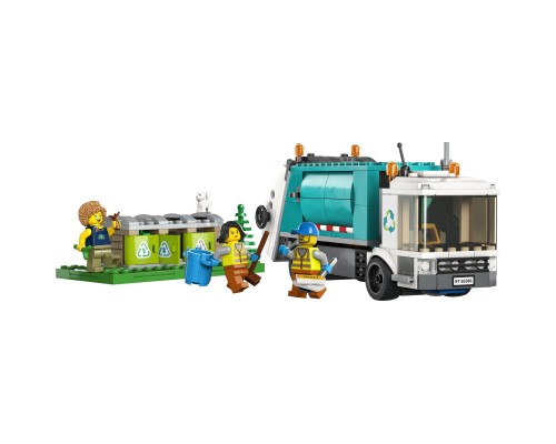 Конструктор LEGO City Сміттєпереробна вантажівка 261 деталь (60386)