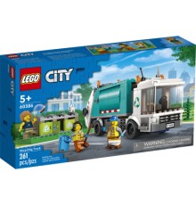 Конструктор LEGO City Сміттєпереробна вантажівка 261 деталь (60386)