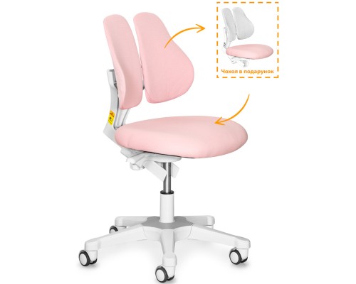 Дитяче крісло Evo-kids Mio Lite Pink (Y-208 KP)