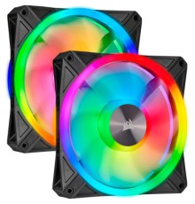 Кулер до корпусу Corsair QL Series, QL140 RGB, 140mm RGB LED Fan (CO-9050100-WW)