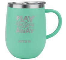 Поїльник-непроливайка Kite Play all day away термокружка 360 мл, бірюзова (K22-378-02-1)