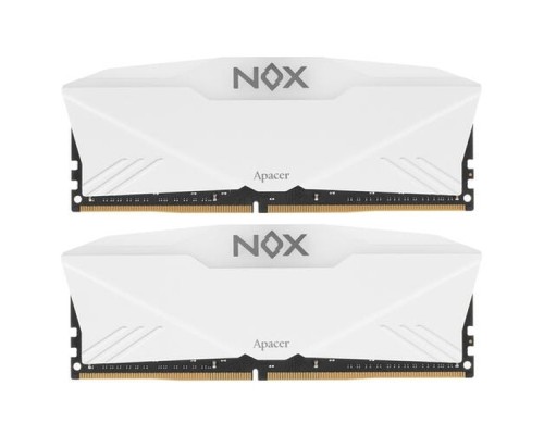 Модуль пам'яті для комп'ютера DDR4 32GB (2x16GB) 3200 MHz NOX RGB White Apacer (AH4U32G32C28YNWAA-2)