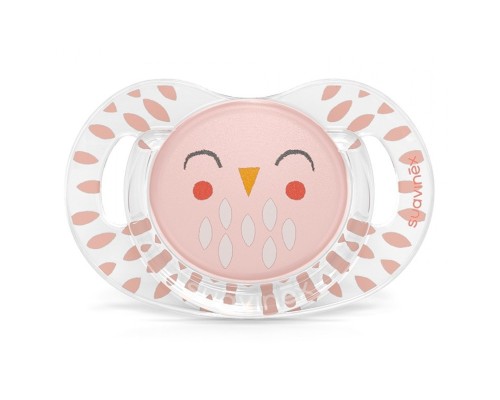 Пустушка Suavinex Bonhomia фізіологічна, +18 міс, рожева (307815)