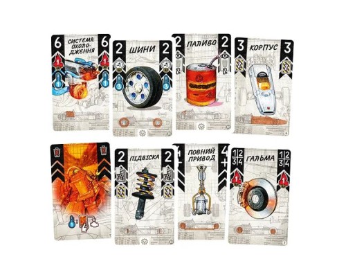 Настільна гра Lords of Boards Турбо Спека на треку (Heat Pedal to th (LOB2301UA)