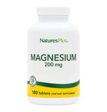 Мінерали Natures Plus Магній, 200 мг, Magnesium, 180 таблеток (NAP-03360)