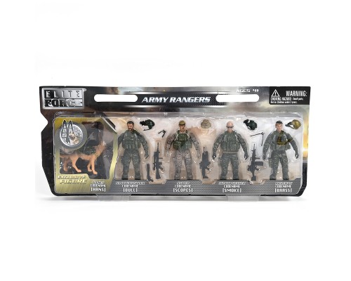 Фігурка Elite Force набір солдатів — Рейнжери (101855)