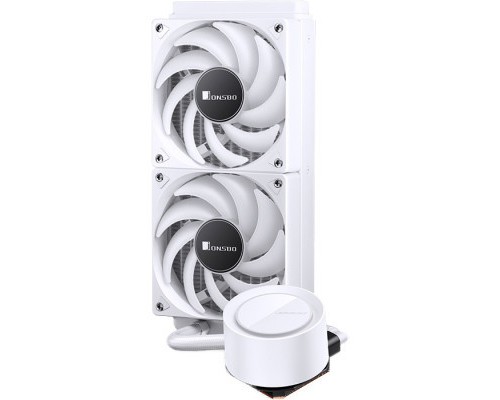 Система рідинного охолодження JONSBO TG-240 White