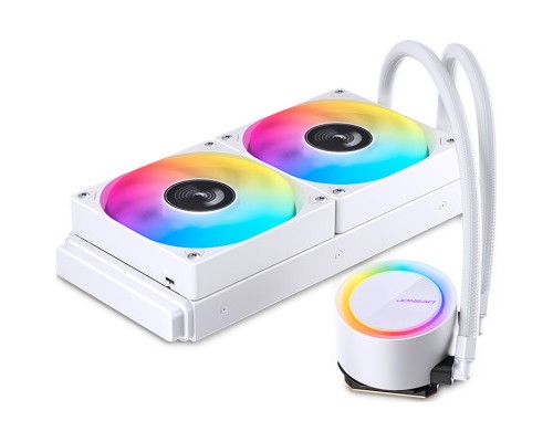 Система рідинного охолодження JONSBO TG-240 White