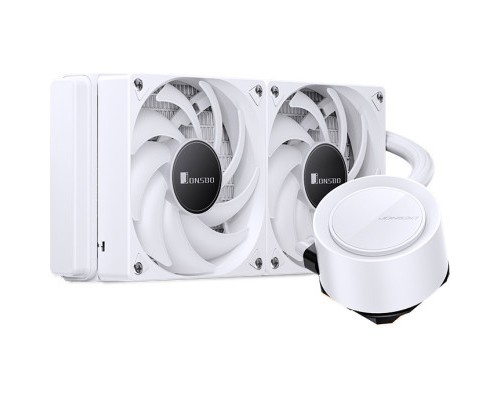 Система рідинного охолодження JONSBO TG-240 White