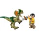 Конструктор LEGO Jurassic World Засідка дилофозавра 211 деталей (76958)