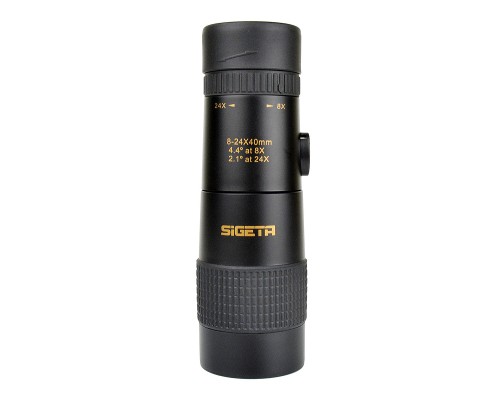 Монокуляр Sigeta Haunt 8-24x40 (штатив, смартфон-адаптер) (65421)