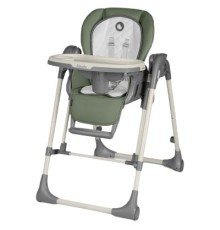 Стілець для годування Lionelo 2 в 1 Laurice Green Olive з функцією гойдалки (LO-LAURICE GREEN OLIVE)