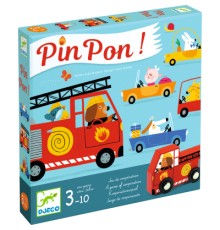 Настільна гра Djeco Пожежники (Pin Pon!) (DJ08571)