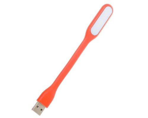 Лампа USB Optima LED, гнучка, 2 шт, помаранчевий (UL-001-OR2)