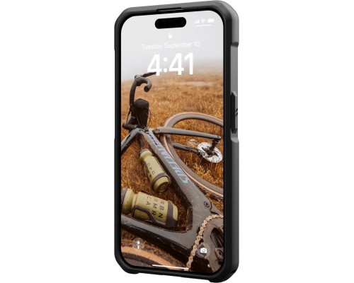 Чохол до мобільного телефона UAG Apple iPhone 15 Pro Metropolis LT Magsafe, Kevlar Black (114277113940)