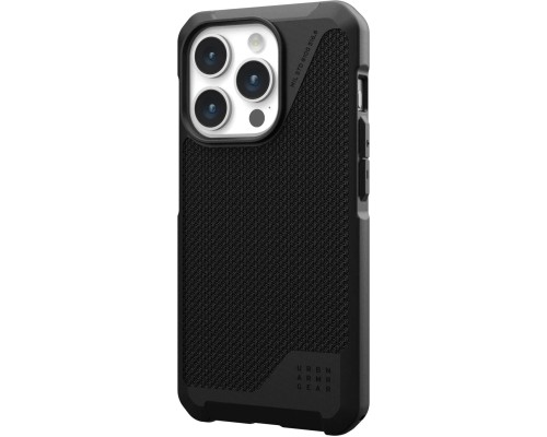 Чохол до мобільного телефона UAG Apple iPhone 15 Pro Metropolis LT Magsafe, Kevlar Black (114277113940)