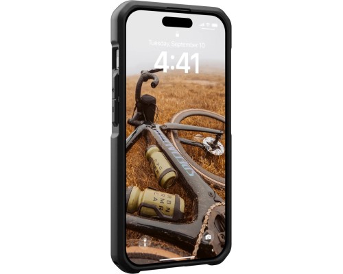 Чохол до мобільного телефона UAG Apple iPhone 15 Pro Metropolis LT Magsafe, Kevlar Black (114277113940)
