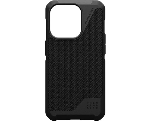 Чохол до мобільного телефона UAG Apple iPhone 15 Pro Metropolis LT Magsafe, Kevlar Black (114277113940)