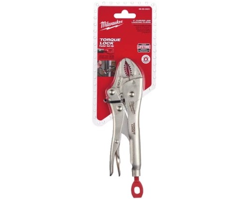 Кліщі Milwaukee затискні Torque Lock, 1-38 мм, закруглені губки (4932471732)