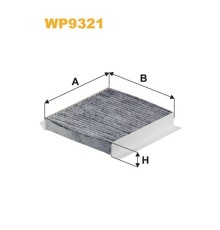 Фільтр салону Wixfiltron WP9321