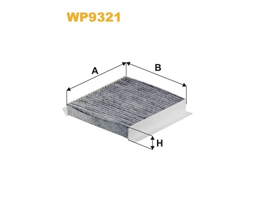 Фільтр салону Wixfiltron WP9321