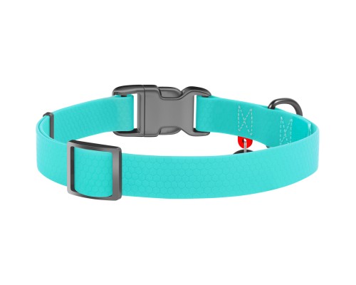 Нашийник для тварин WAUDOG Waterproof пластикова пряжка-фастекс Ш 25 мм Д 34-49 см ментол (2776)