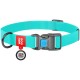 Нашийник для тварин WAUDOG Waterproof пластикова пряжка-фастекс Ш 25 мм Д 34-49 см ментол (2776)