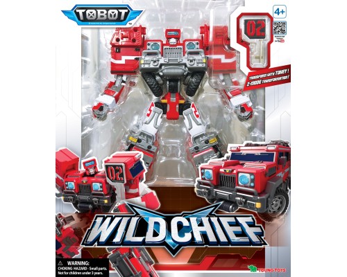 Трансформер Tobot Детективи Галактики С3 Вайлд Чіф (301131)