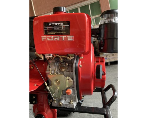 Культиватор Forte 1350Е, колеса 12